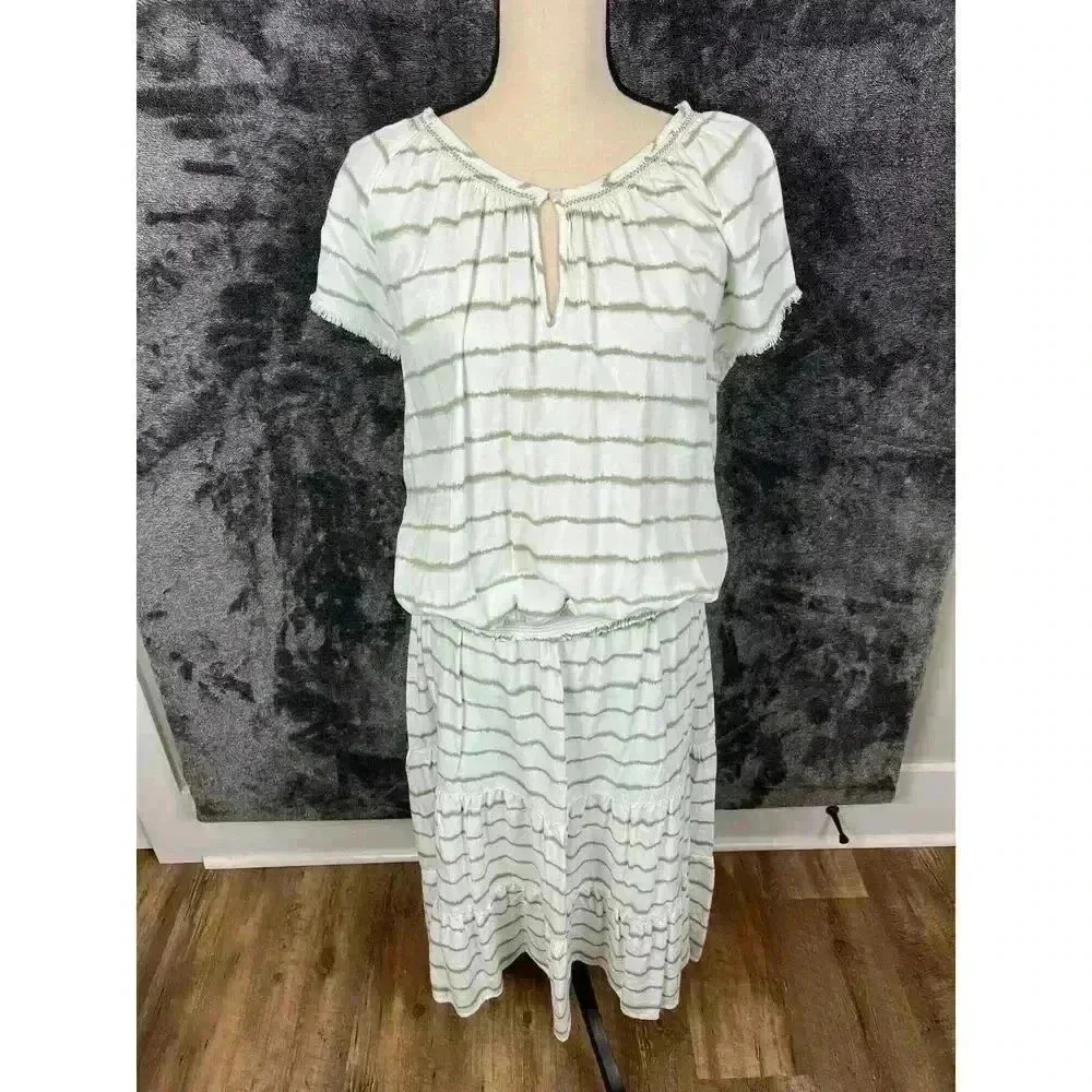 Carve Designs Two Piece Set Skirt Blouse Grace Skirt Lilly Blouse Womens L Green